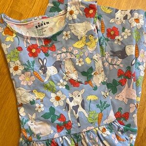 Boden Animal and Floral Print Dress